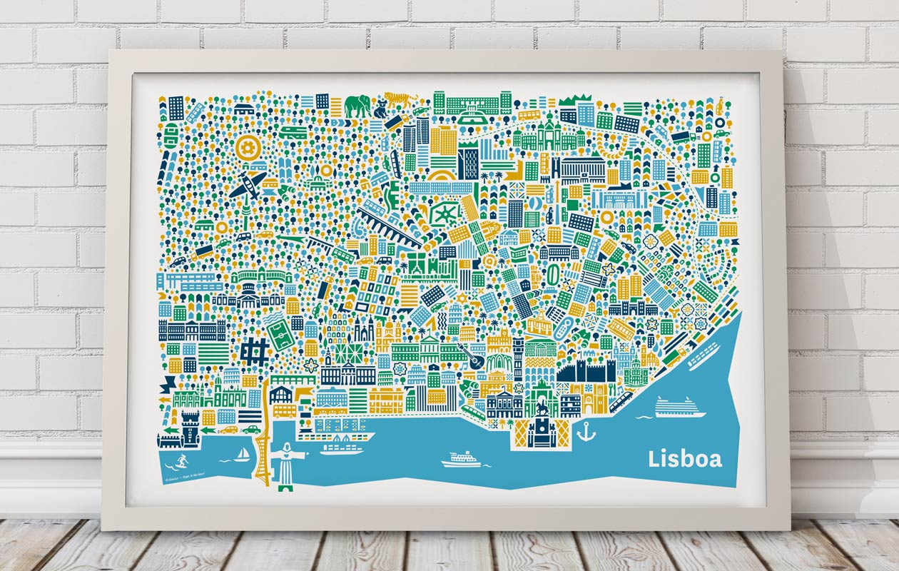 Lissabon Poster ab jetzt im Shop