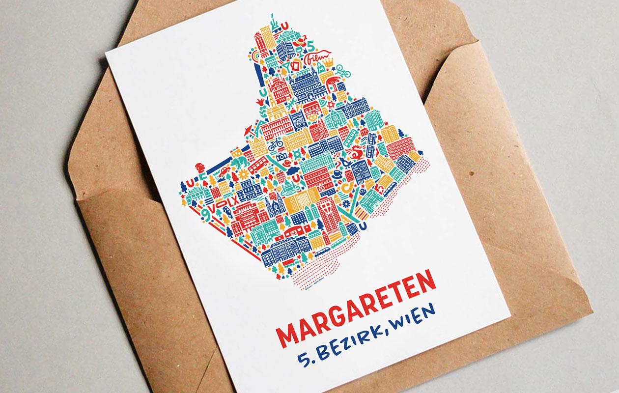 Margareten-Karte für den 5. Bezirk