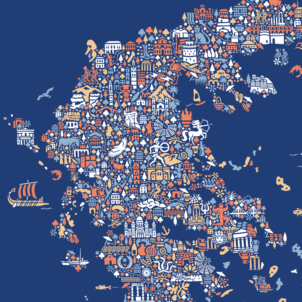 Griechenland Poster 