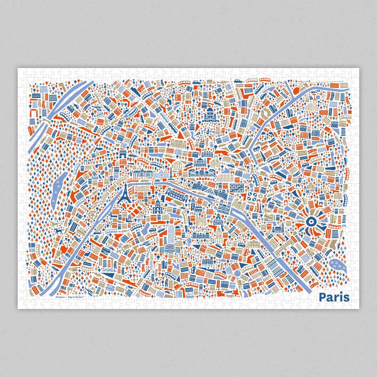 Paris jigsaw puzzle