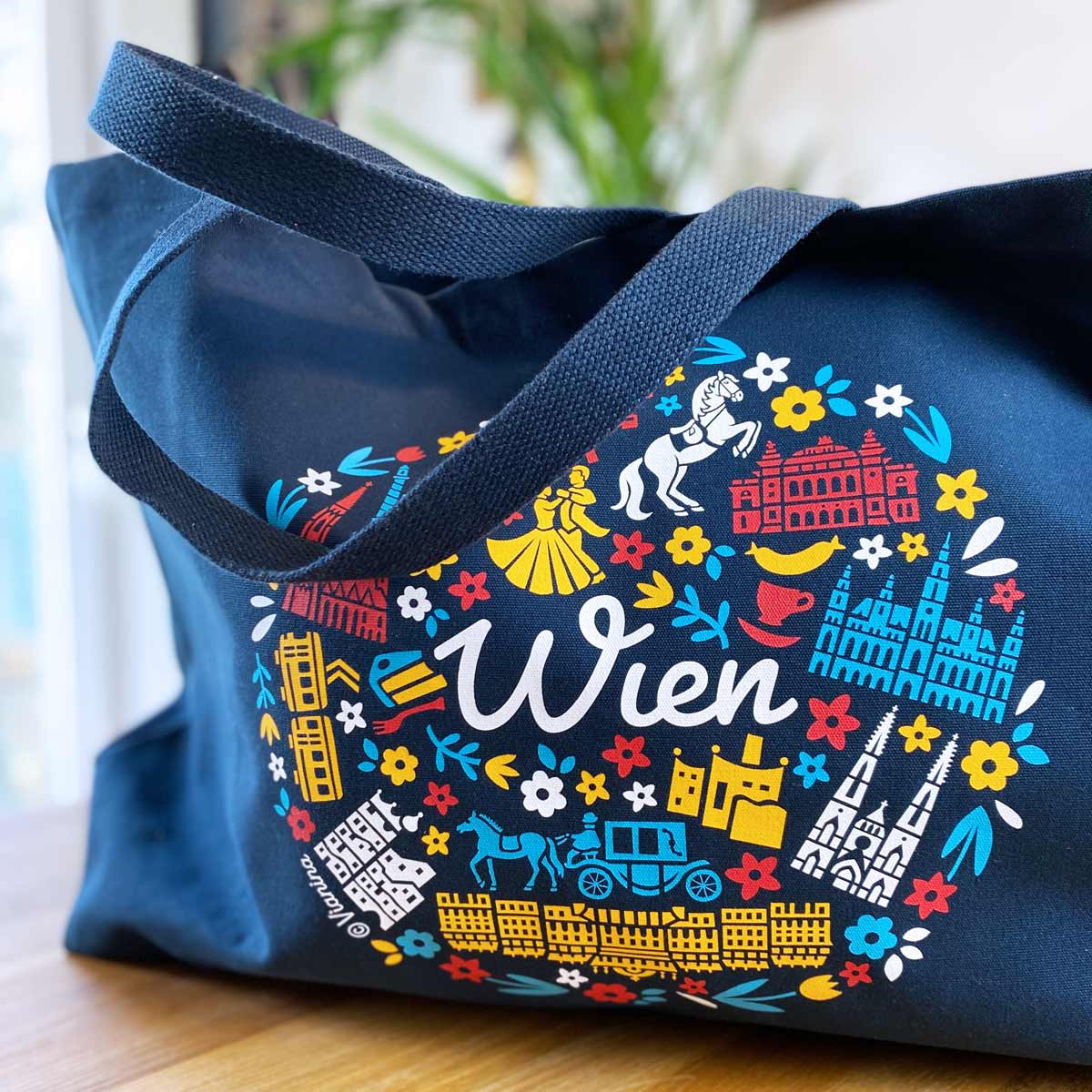 Vienna Oversized Tote Bag