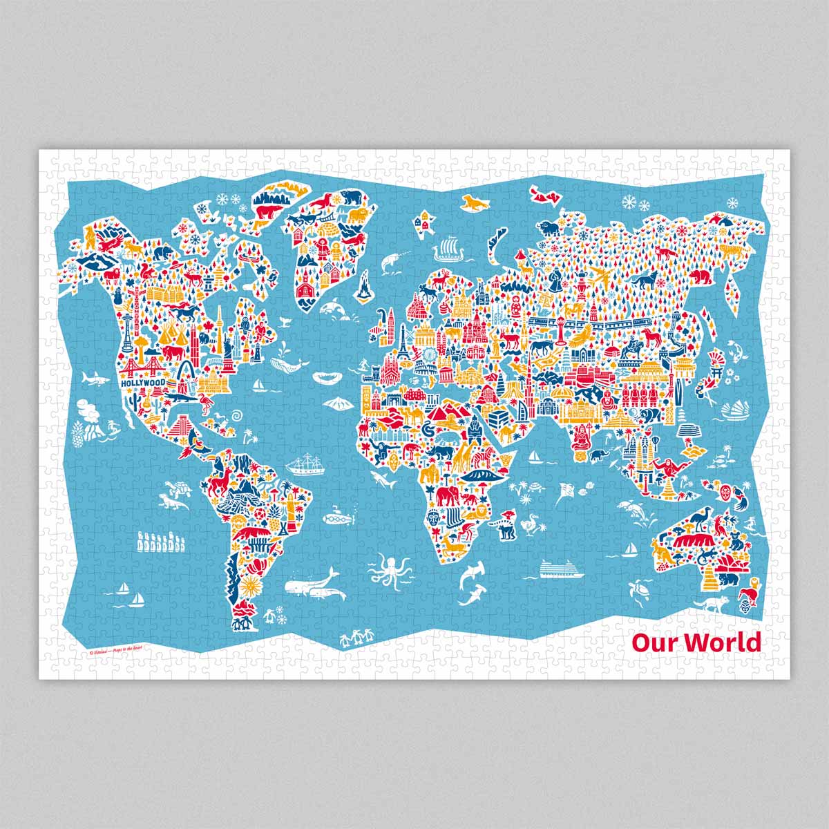 World Map jigsaw Puzzle 