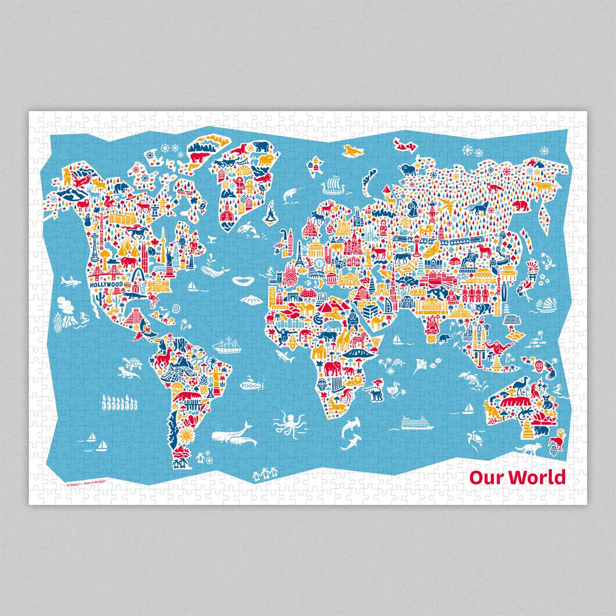 Weltkarte Puzzle Weltkarte Puzzle