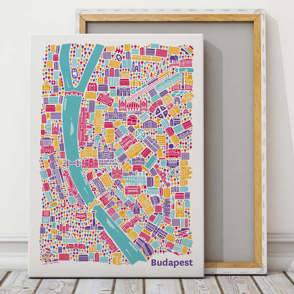 Budapest Leinwand Budapest Leinwand