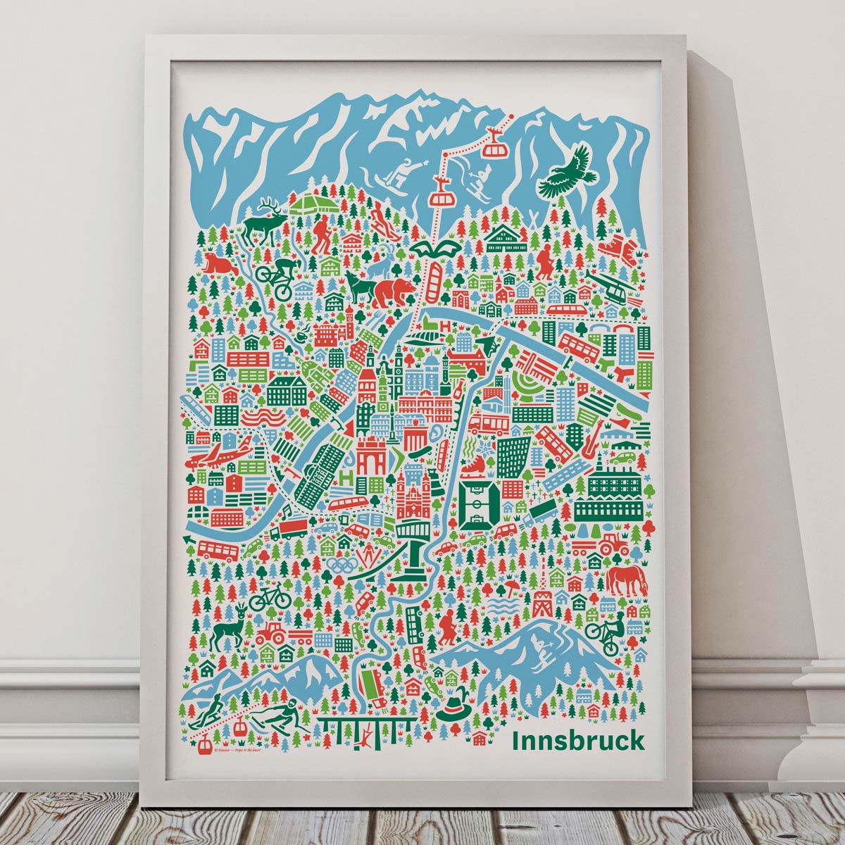 Innsbruck Poster Innsbruck Poster