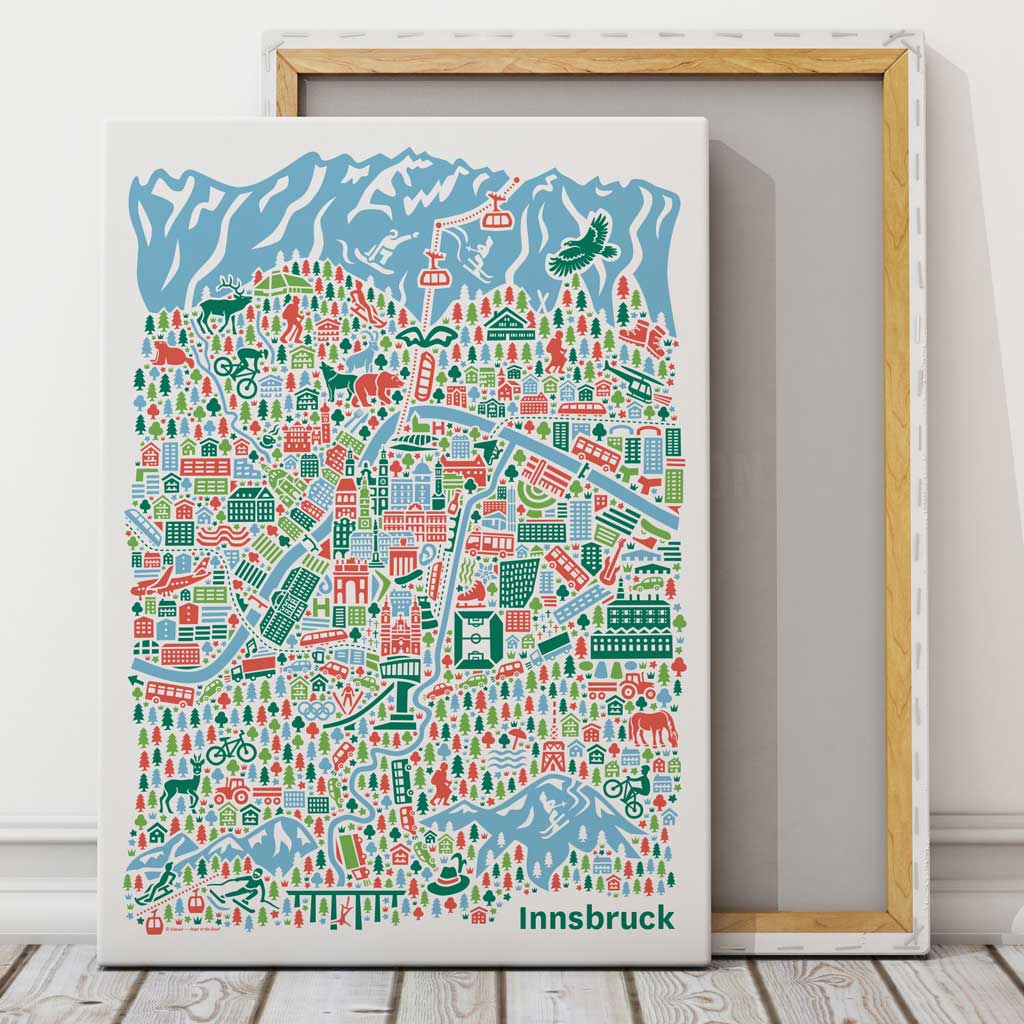 Innsbruck Leinwand Innsbruck Leinwand