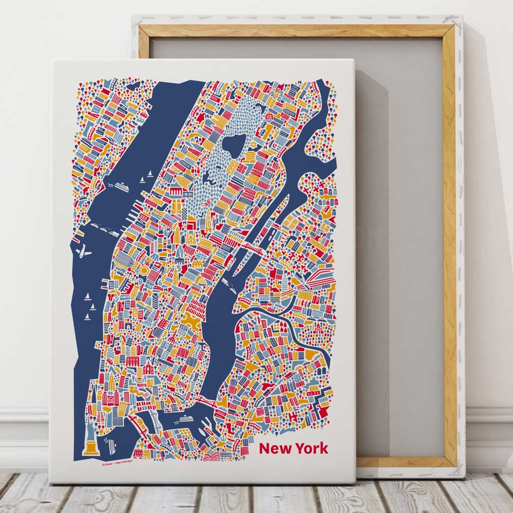 New York Leinwand New York Leinwand