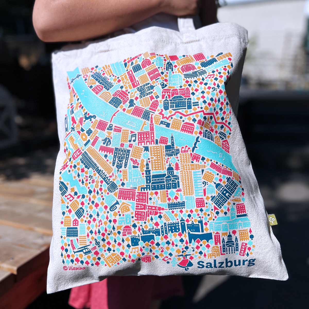 Salzburg Tote Bag