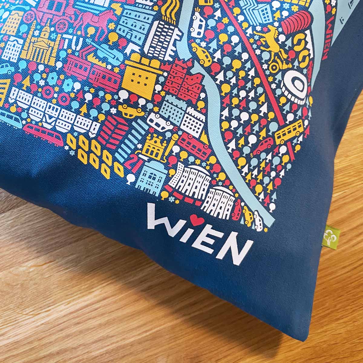 Vienna Tote bag blue