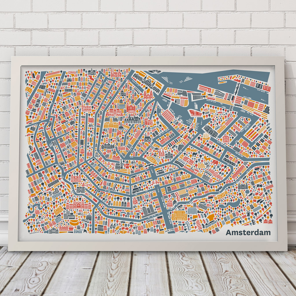 Amsterdam Poster Amsterdam Poster