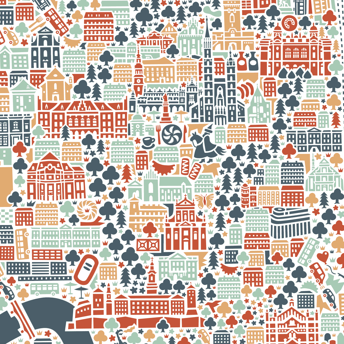 Krakau Poster