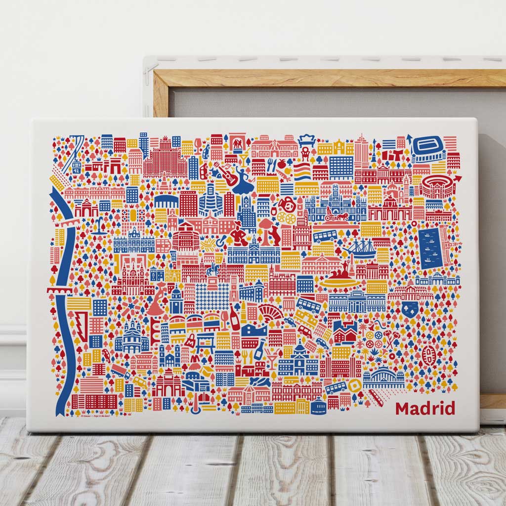 Madrid Leinwand Madrid Leinwand