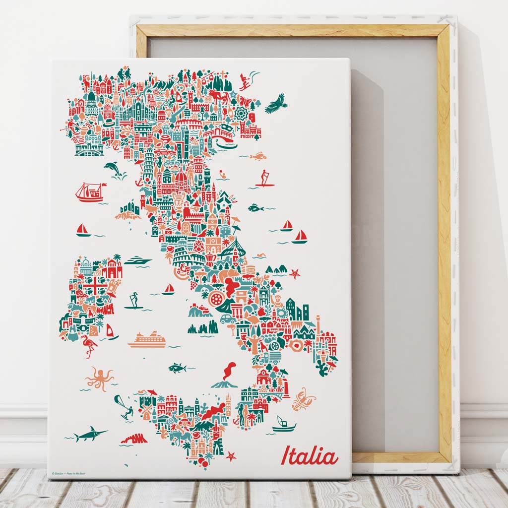 Italy Canvas