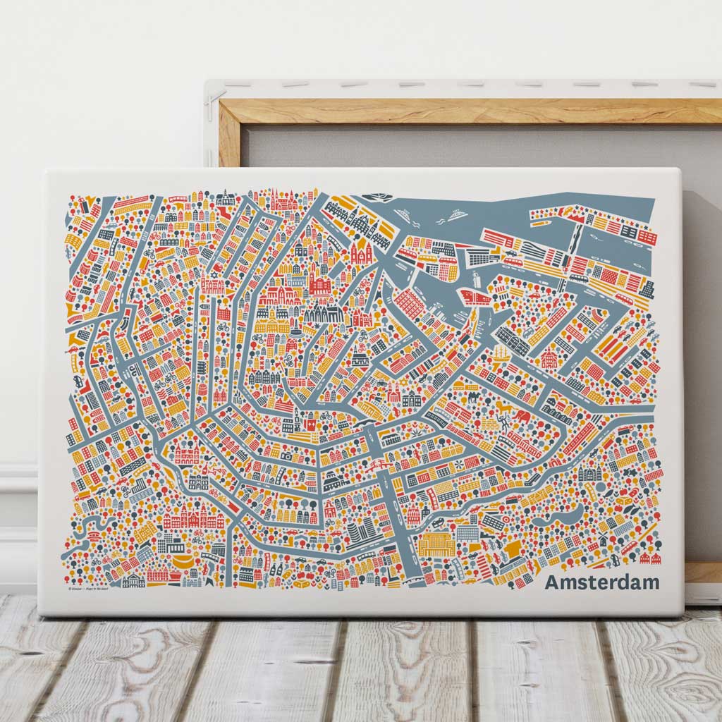 Amsterdam Leinwand Amsterdam Leinwand