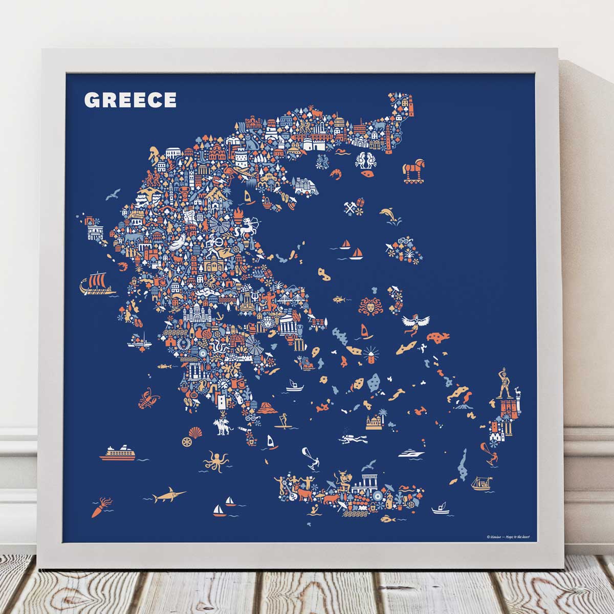 Griechenland Poster 