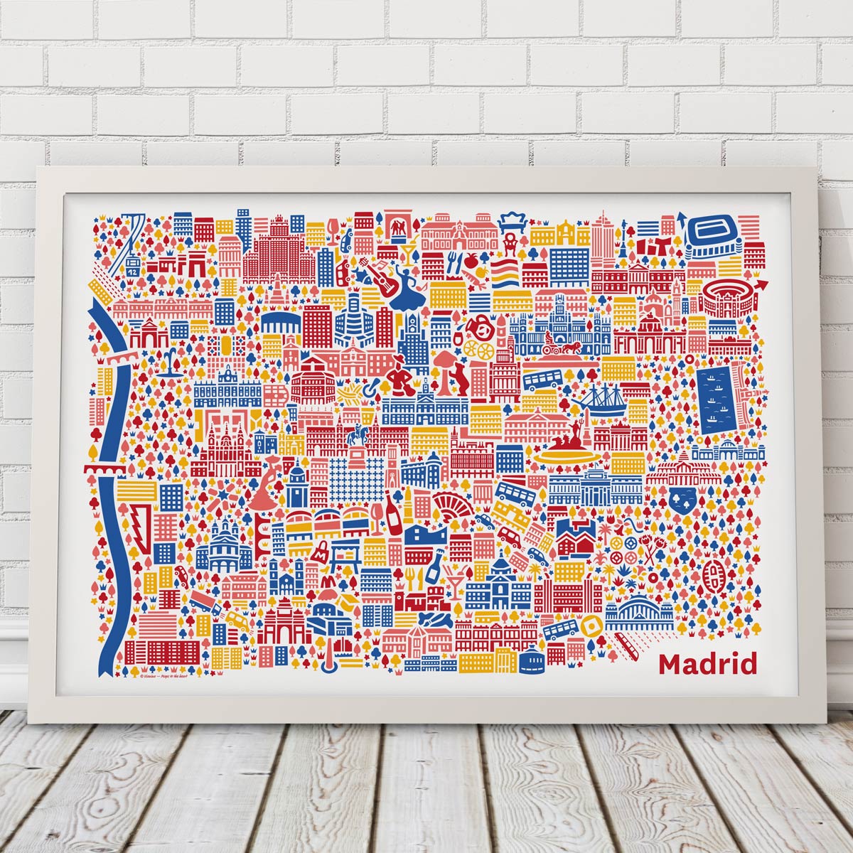 Madrid Poster Madrid Poster