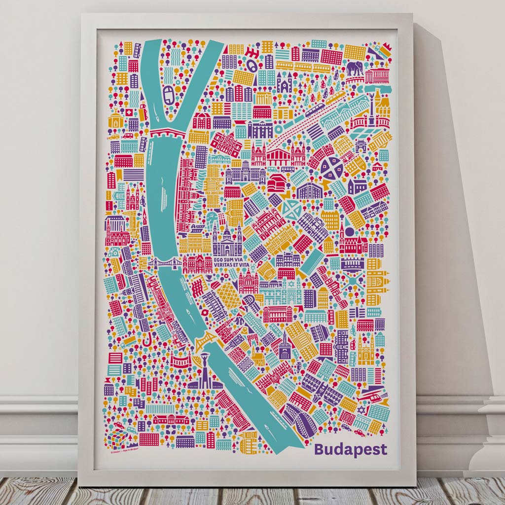Budapest Poster Budapest Poster