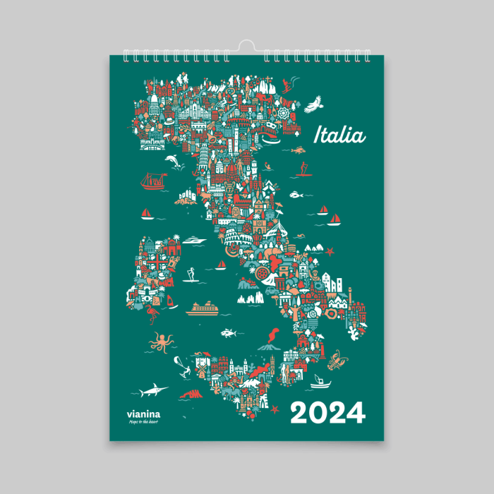 Italien Wandkalender